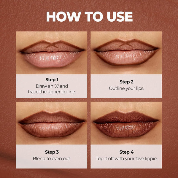 Easy Glide Lip Liner - Creamy, Blendable Color